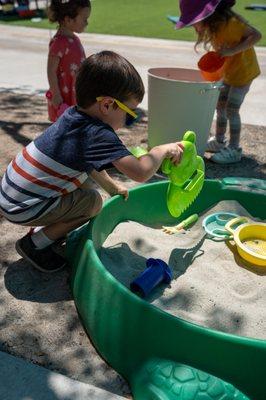 Outdoor play is so fun during the Summer time