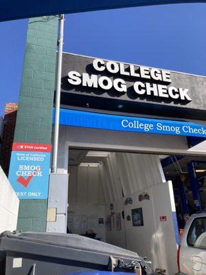 Test only smog check here