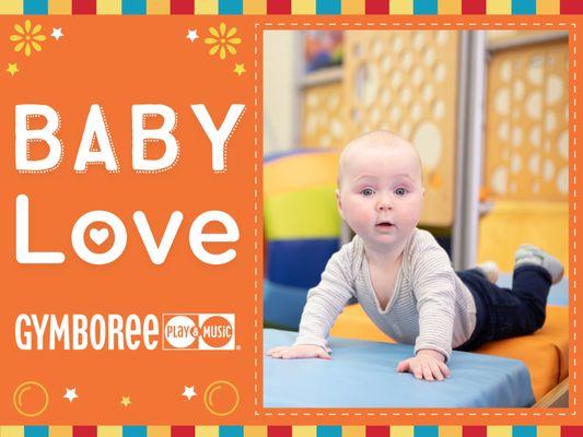 Come to Gymboree Play & Music of San Diego and show your baby some love!