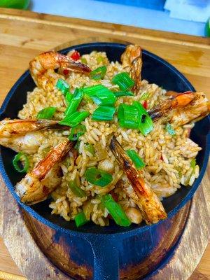 Hot and ready Jambalaya