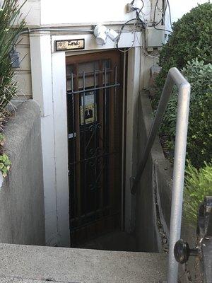 Zendo entrance