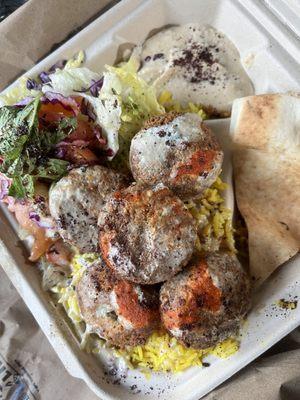 Falafel plate