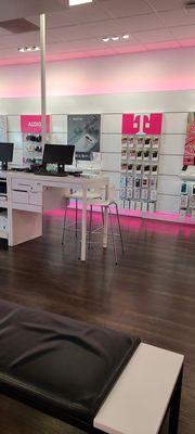 Inside the Tmobile store