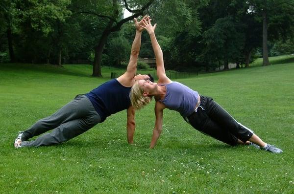 Central Park Outdoor Workout Class