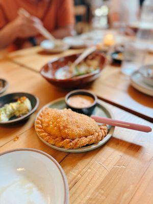 Kimchi Reuben Han Pie