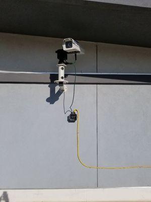 Panoramic Camera installed by us to catch the process of a hotel under construction.