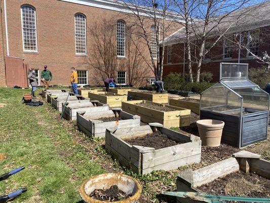 Spend Yourself Food Pantry Gardens feed our local community