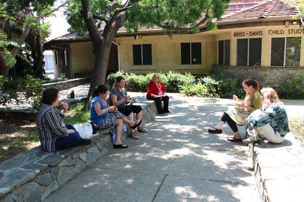 Weekends at Vista. Workshops held on Vista's campus at Reiss-Davis Child Study Center