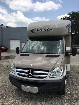 Mercedes Benz Sprinter van or Rv with a diesel engine. All repair include multi points inspection.