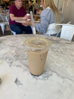 lavender Iced Latte