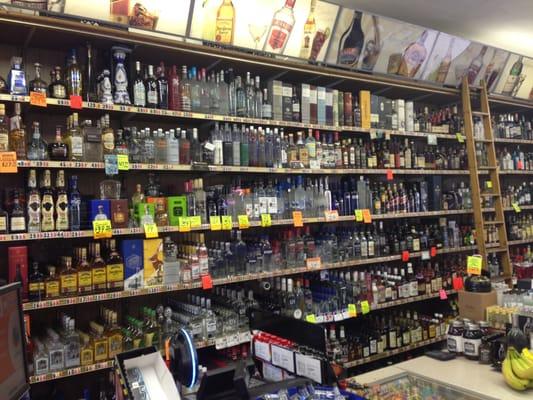 Great liquor selection