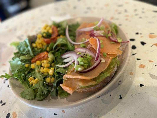 Smoked Salmon Toast