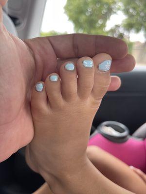 They are awesome did such amazing job on my daughters toes. Thank you guys! She's super happy :).