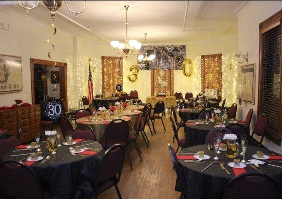 The BHS Castle is available for private rental for your special event.