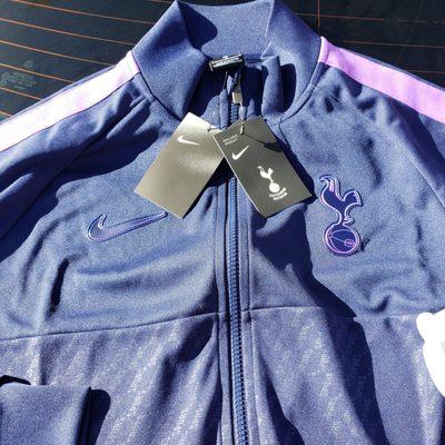 Tottenham Nike jacket with a sick pink / purple / dark blue color way.