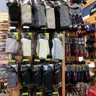 So many socks! You will be hard pressed to choose just one.