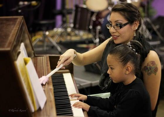 Judy (Voice, Piano & Violin instructor).