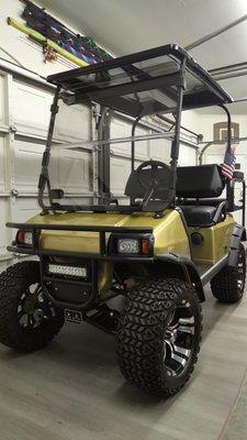 Club Car DS - Gold and Black