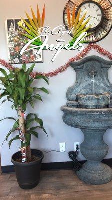 Lobby / waiting area. Always nicely decorated with different holiday or seasonal decor.