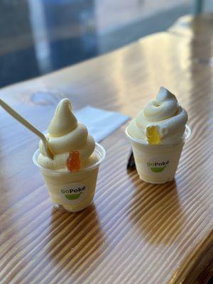 Dole Whip and Dole Whip with Coconut. Also so good.