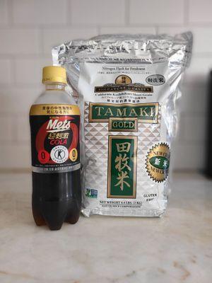 Tamaki Gold and Coke Zero