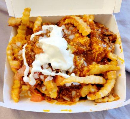 Chili cheese fries