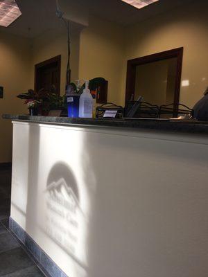 Front desk