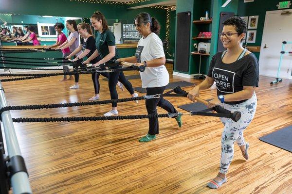 Pilates Stick Barre