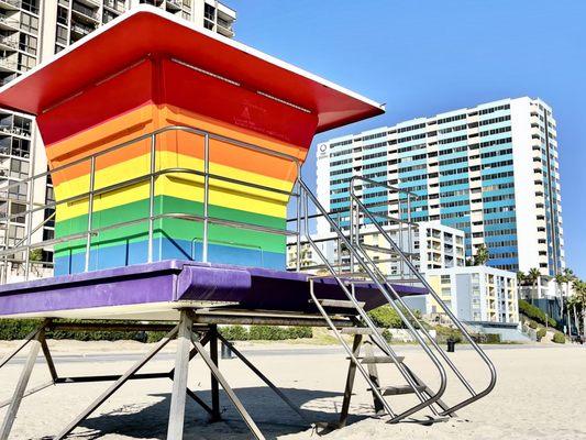 Pride Lifeguard Tower