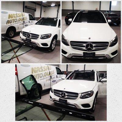 Mercedes dealership trust us for all the glass installation!!