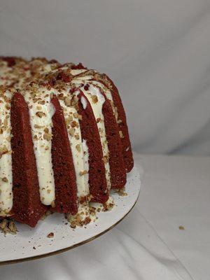 Red Velvet with Pecans & Cream Cheese Icing