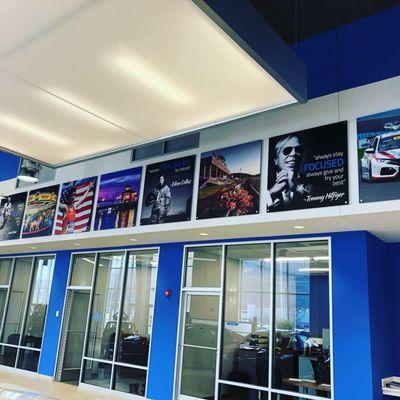 Williams Honda community wall