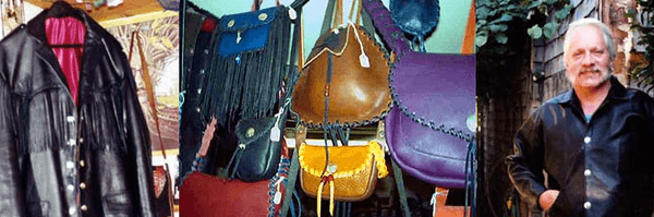 Beautiful handcrafted leather designs, original and unique one-of-a-kind treasures that you'll want to keep forever...