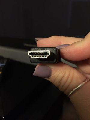 The HDMI cable broke after unplugging it for the first time. Shouldn't I be able to unplug it once or twice without this happening?