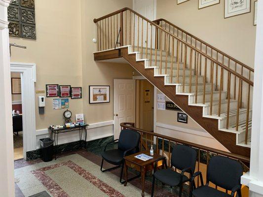 Main Stairwell to the 2nd Floor