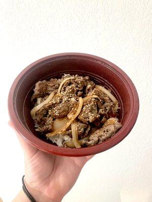 Beef bowl