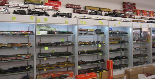 Cases are loaded with Lionel & MTH O-Gauge Trains!