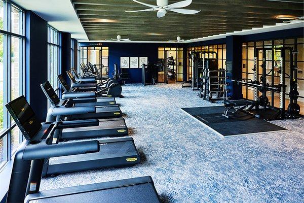 Fully-equipped fitness center