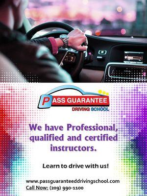 Learn to drive with us!