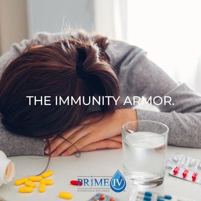 The Immunity Armor helps your immune system run at its optimal level. High dose of vitamin C, zinc, b vitamins, magnesium and glutathione