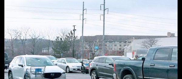 Walmart at Brooksby Village Way off Route 114 in Danvers