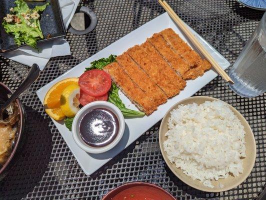 Tonkatsu entree