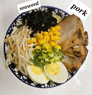 TONKOTSU RAMEN WITH PORK