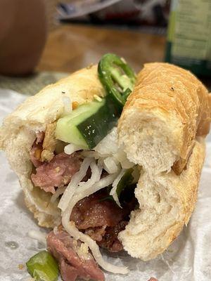 Pork banh mi