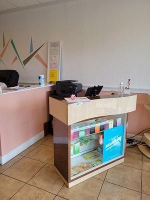 Front desk