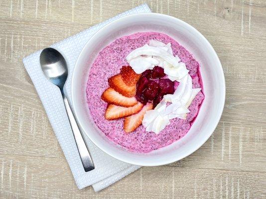 Dragonfruit Chia Pudding