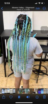 "Unicorn braids" for kids. Cool colors, awesome designs for such an affordable price