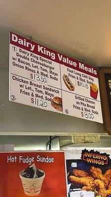 Value Menu