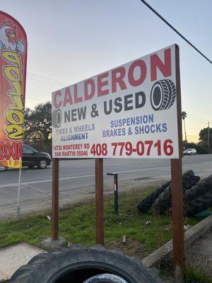 Calderon' Tires