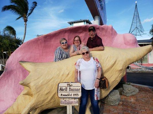 My mom and I with my military family sister & brother. Feb 2022